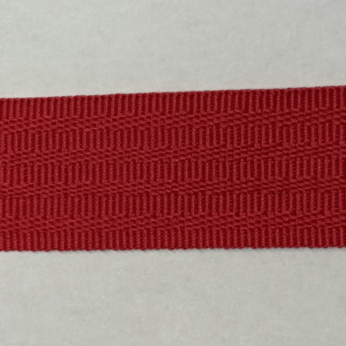 Poly Binding Tape 25mm Red